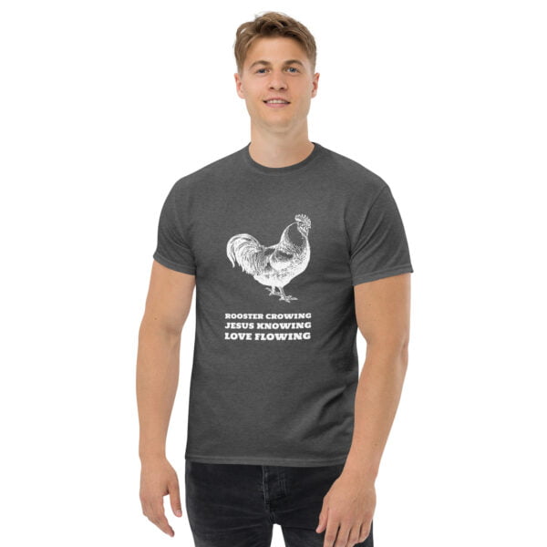 Roosters. Jesus. Love. - Unisex classic tee - Image 15