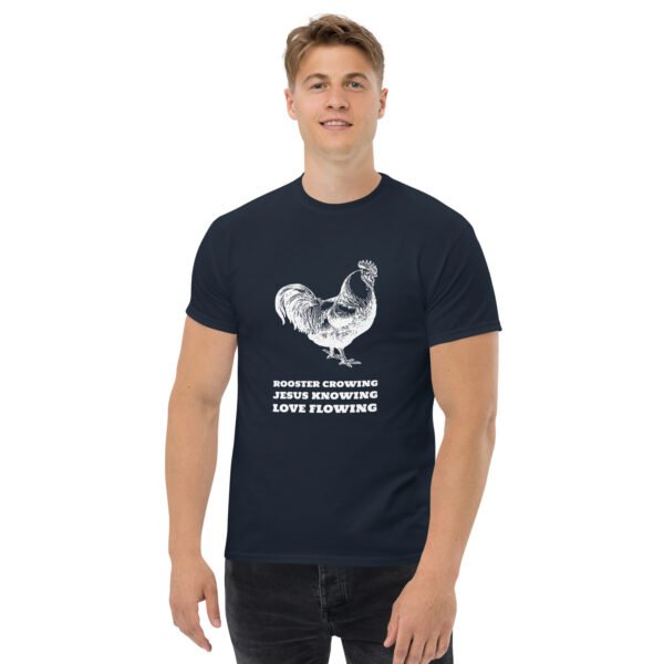 Roosters. Jesus. Love. - Unisex classic tee - Image 5